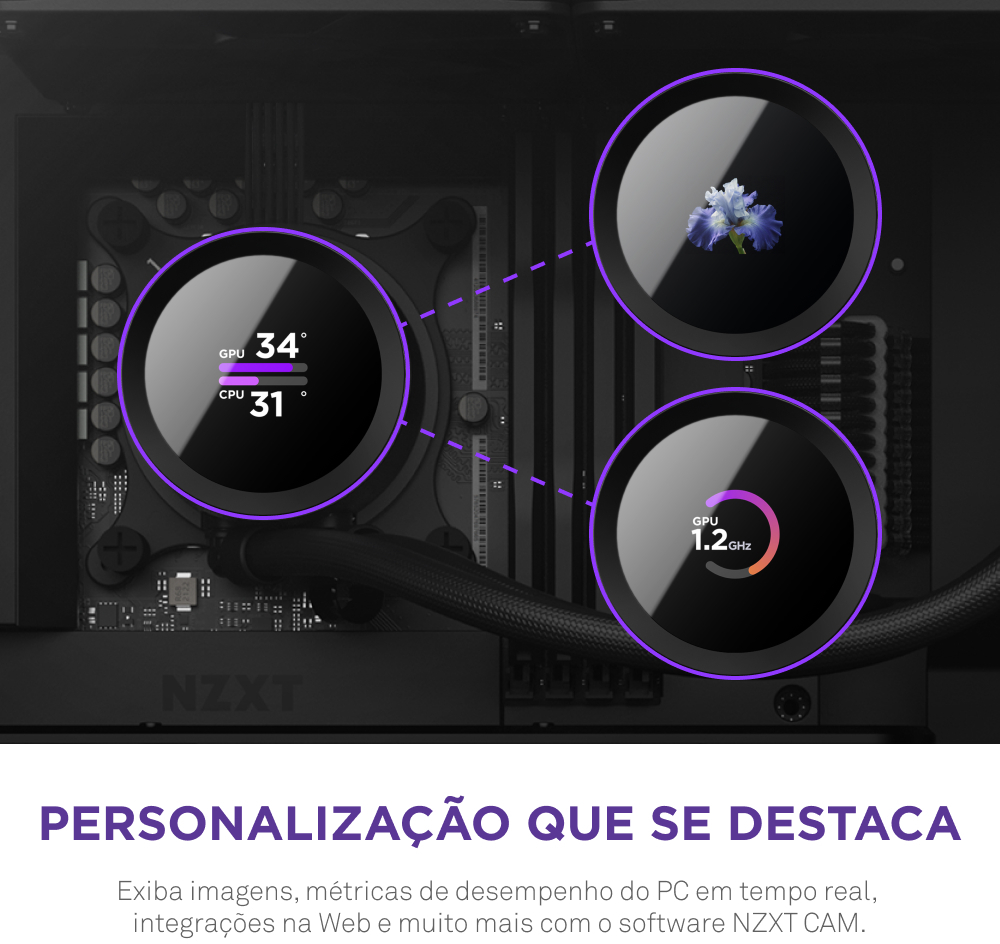 NZXT - Kit de Refrigeración Líquida CPU NZXT Kraken 240