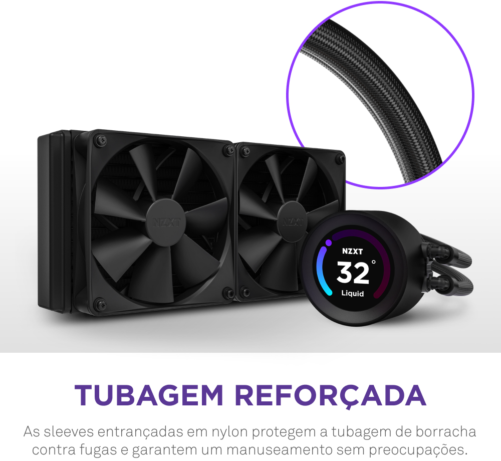 NZXT - Kit de Refrigeración Líquida CPU NZXT Kraken Elite 240