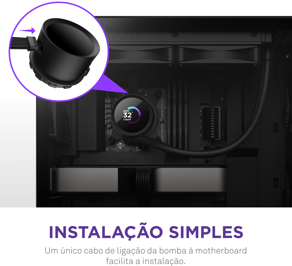 NZXT - Kit de Refrigeración Líquida CPU NZXT Kraken 360