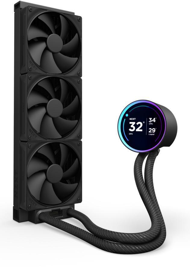 NZXT - Kit de Refrigeración Líquida CPU NZXT Kraken Elite 360 (2025) Negro