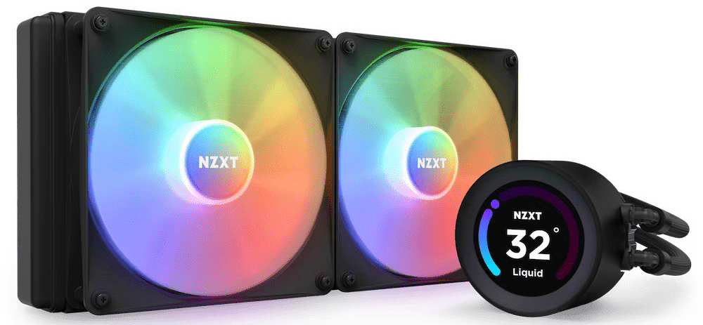 NZXT - Kit de Refrigeración Líquida CPU NZXT Kraken Elite 280 RGB Negro