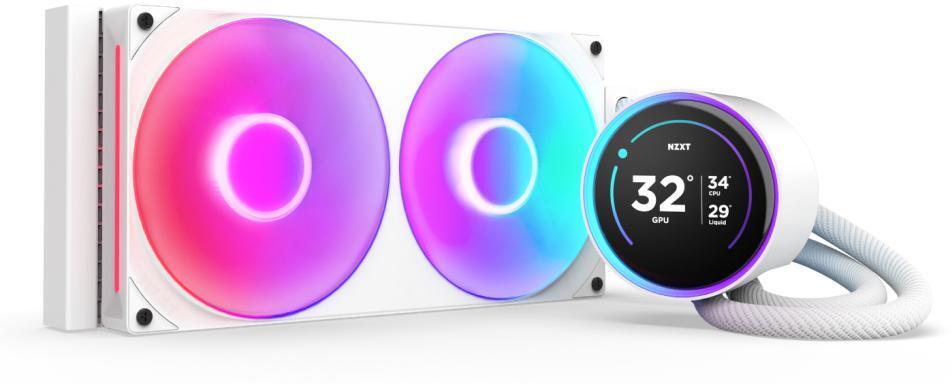 NZXT - Kit de Refrigeración Líquida CPU NZXT Kraken Elite 280 (2025) RGB Blanco