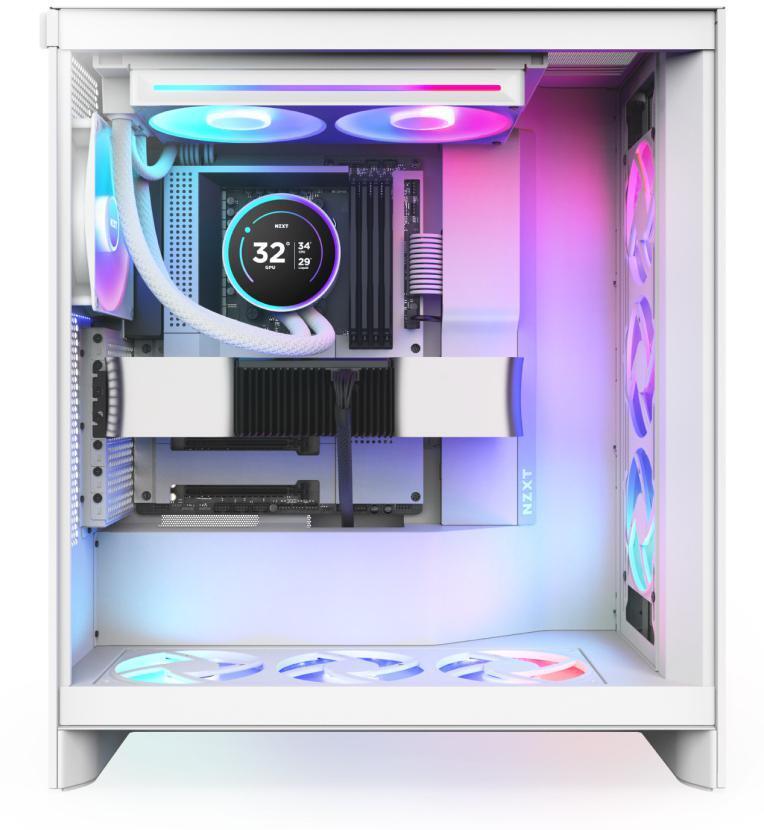 NZXT - Kit de Refrigeración Líquida CPU NZXT Kraken Elite 280 (2025) RGB Blanco