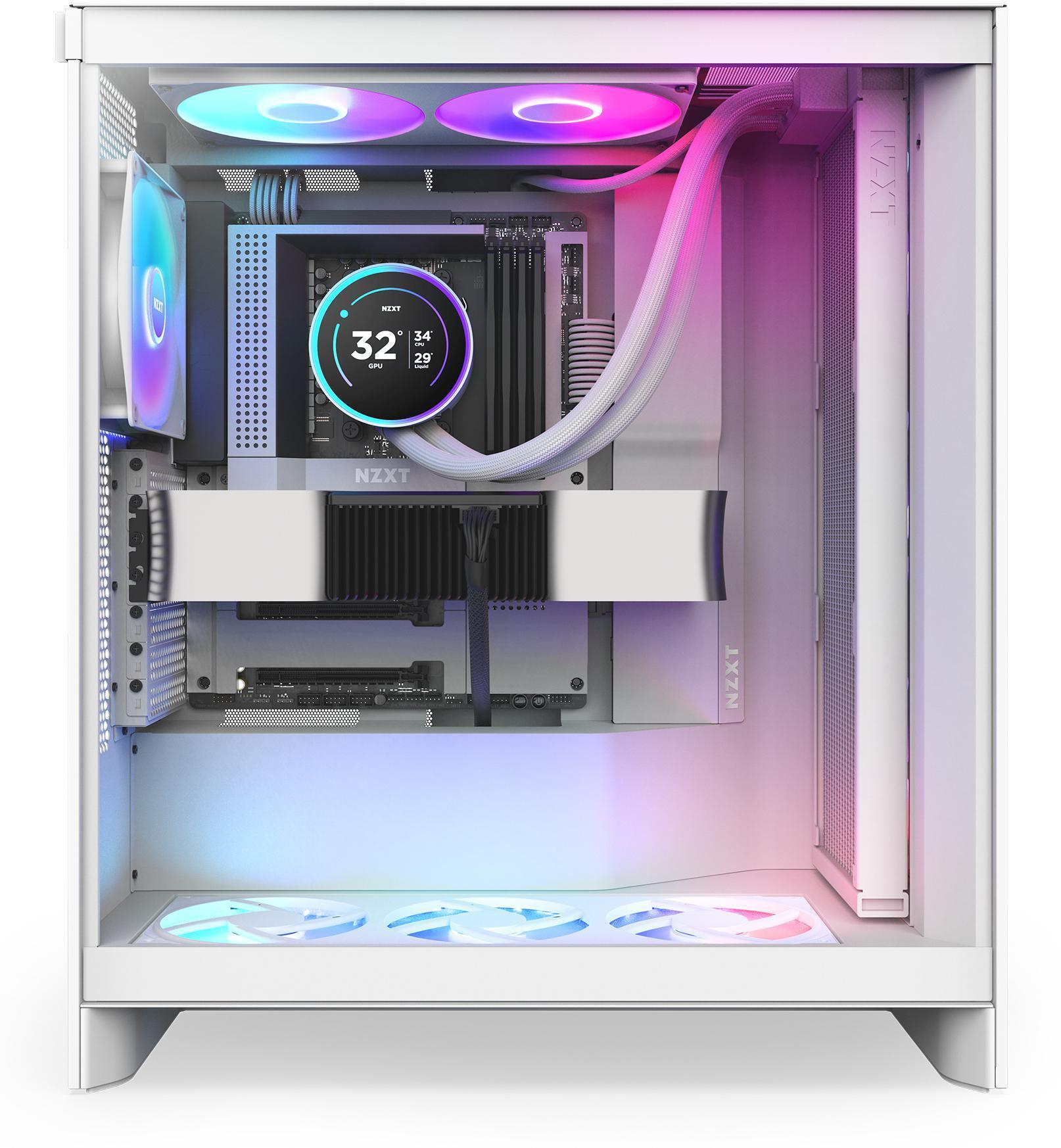 NZXT - Kit de Refrigeración Líquida CPU NZXT Kraken Elite 420 (2025) RGB Blanco