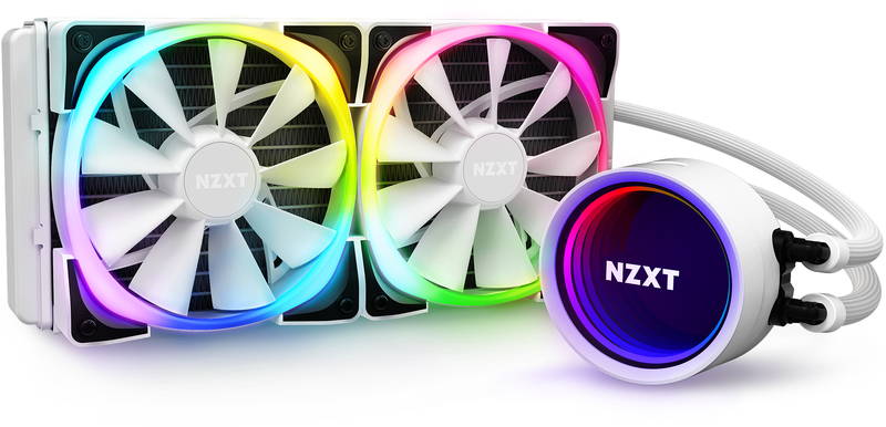 NZXT - Refrigeración Liquida CPU NZXT Kraken X53 RGB Blanco