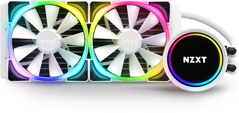 NZXT - Refrigeración Liquida CPU NZXT Kraken X53 RGB Blanco