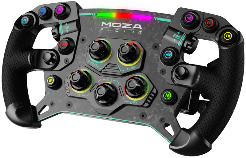 Moza Racing - Volante MOZA GS V2 Formula Steering Microfiber Leather