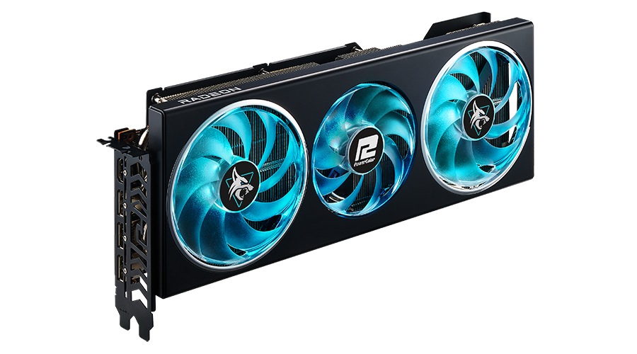 PowerColor - Tarjeta Gráfica PowerColor Radeon RX 7700 XT Hellhound OC 12GB GDDR6