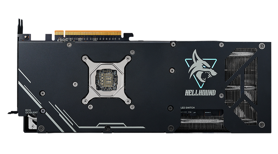 PowerColor - Tarjeta Gráfica PowerColor Radeon RX 7900 GRE Hellhound OC 16GB GDDR6