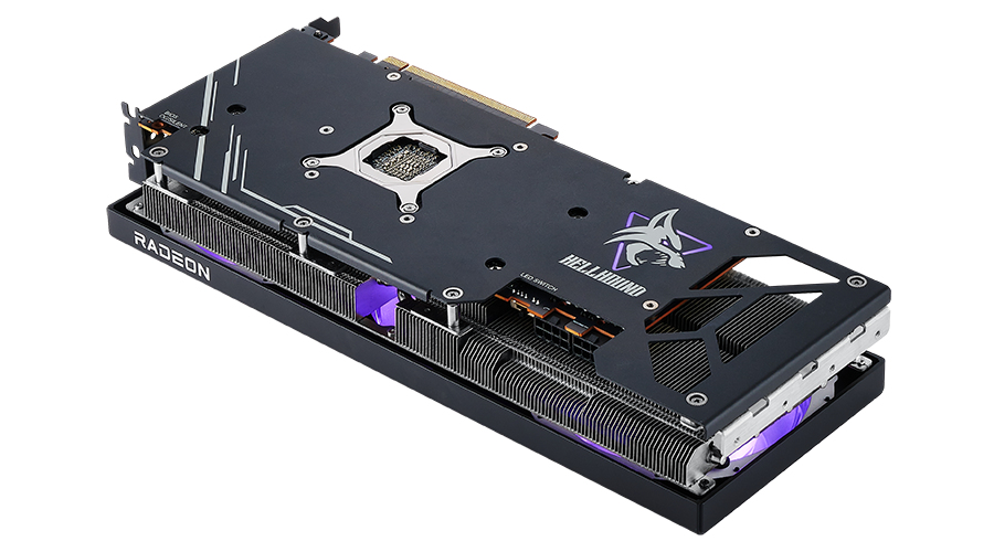 PowerColor - Tarjeta Gráfica PowerColor Radeon RX 7900 GRE Hellhound OC 16GB GDDR6