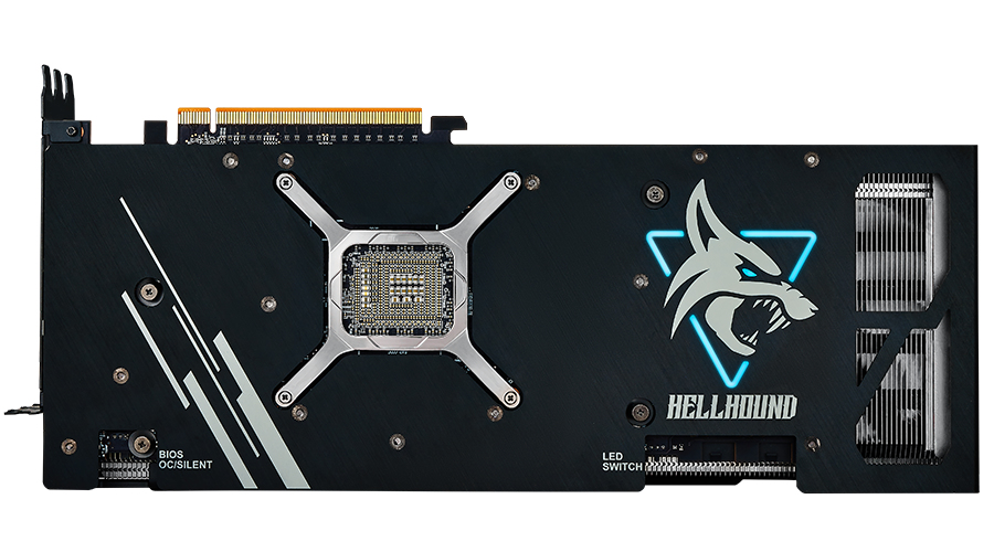 PowerColor - Tarjeta Gráfica PowerColor Radeon RX 7900 XTX Hellhound OC 24GB GDDR6