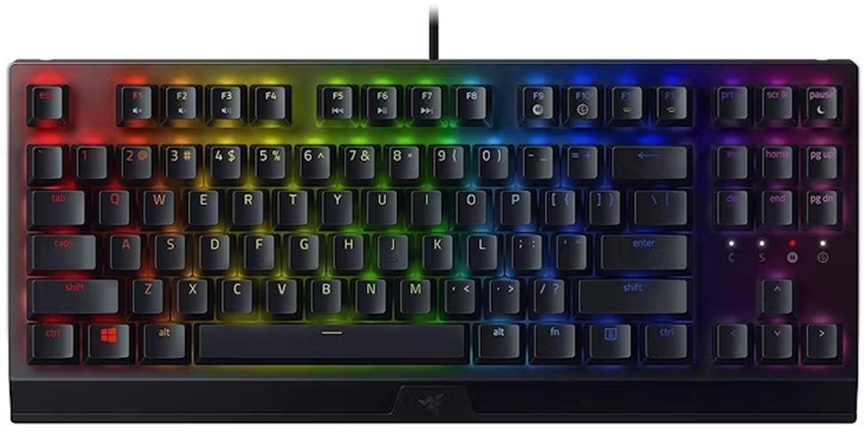 ** B Grade ** Teclado Razer Blackwidow Tenkeyless Green Switch - Mecânico US Layyt