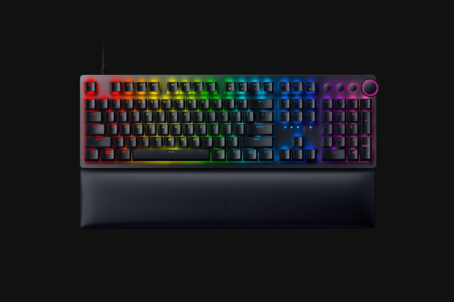 Razer - Teclado Razer Huntsman V2 RGB Purple Switch (US) Negro