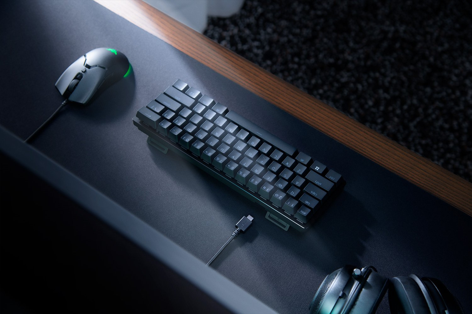 Razer - Teclado Razer Huntsman Mini Analog Switch US