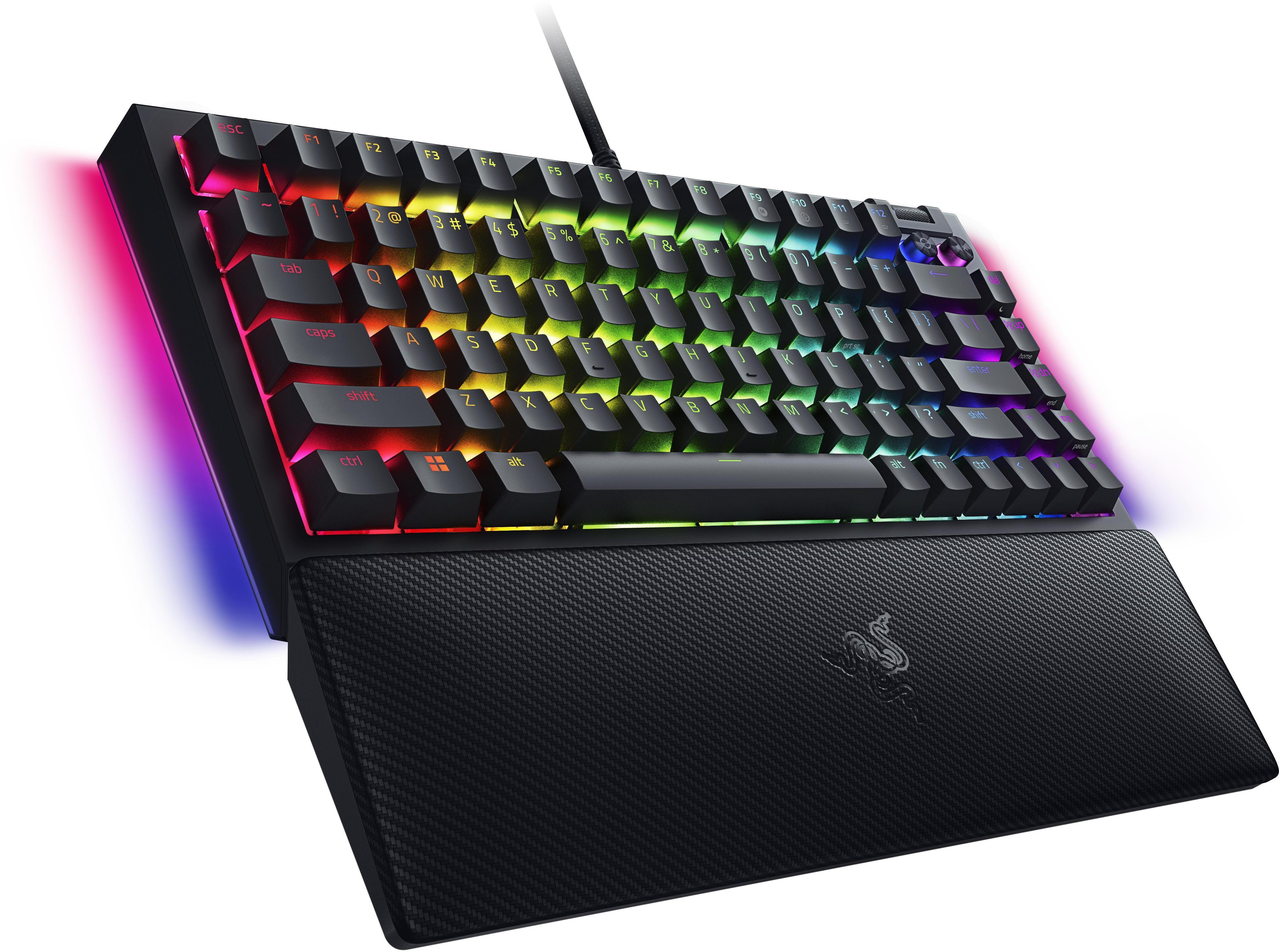 Razer - Teclado Razer BlackWidow V4 75% RGB Tactile Switch (US)