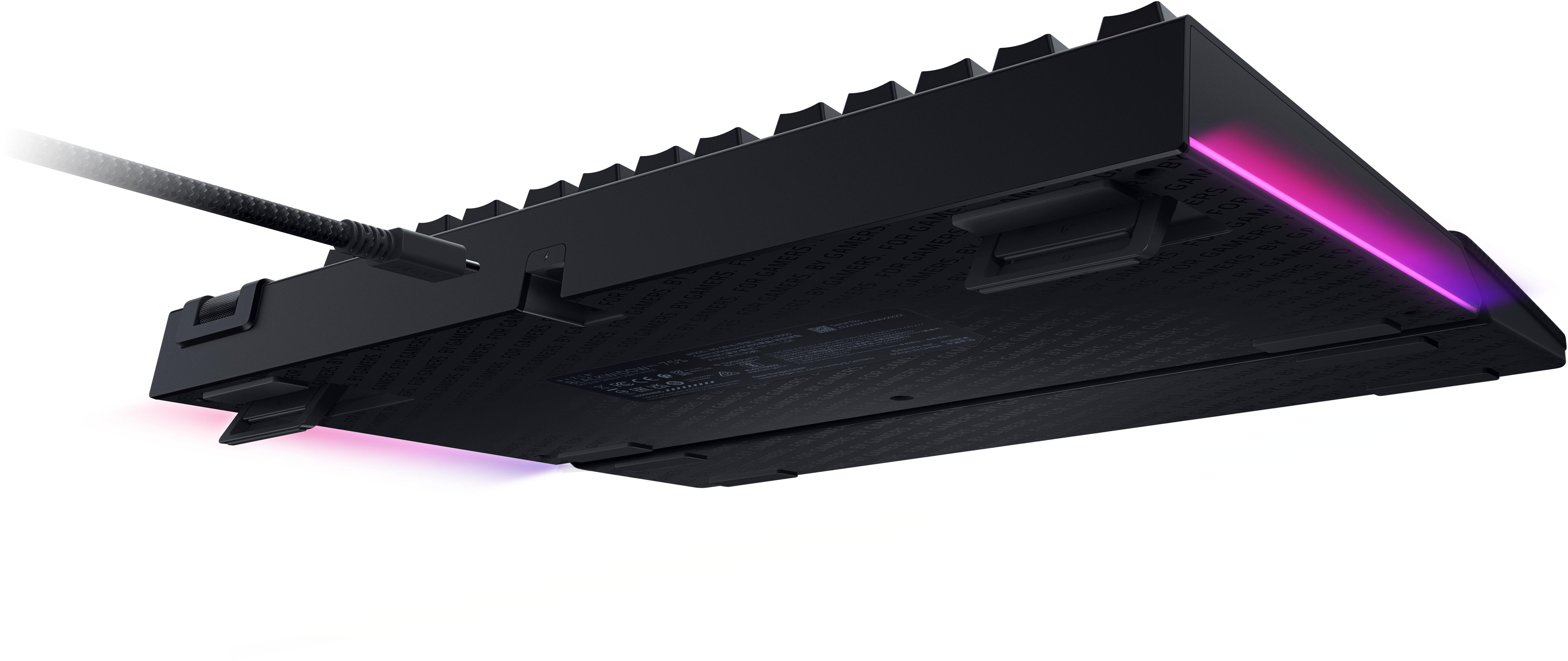 Razer - Teclado Razer BlackWidow V4 75% RGB Tactile Switch (US)