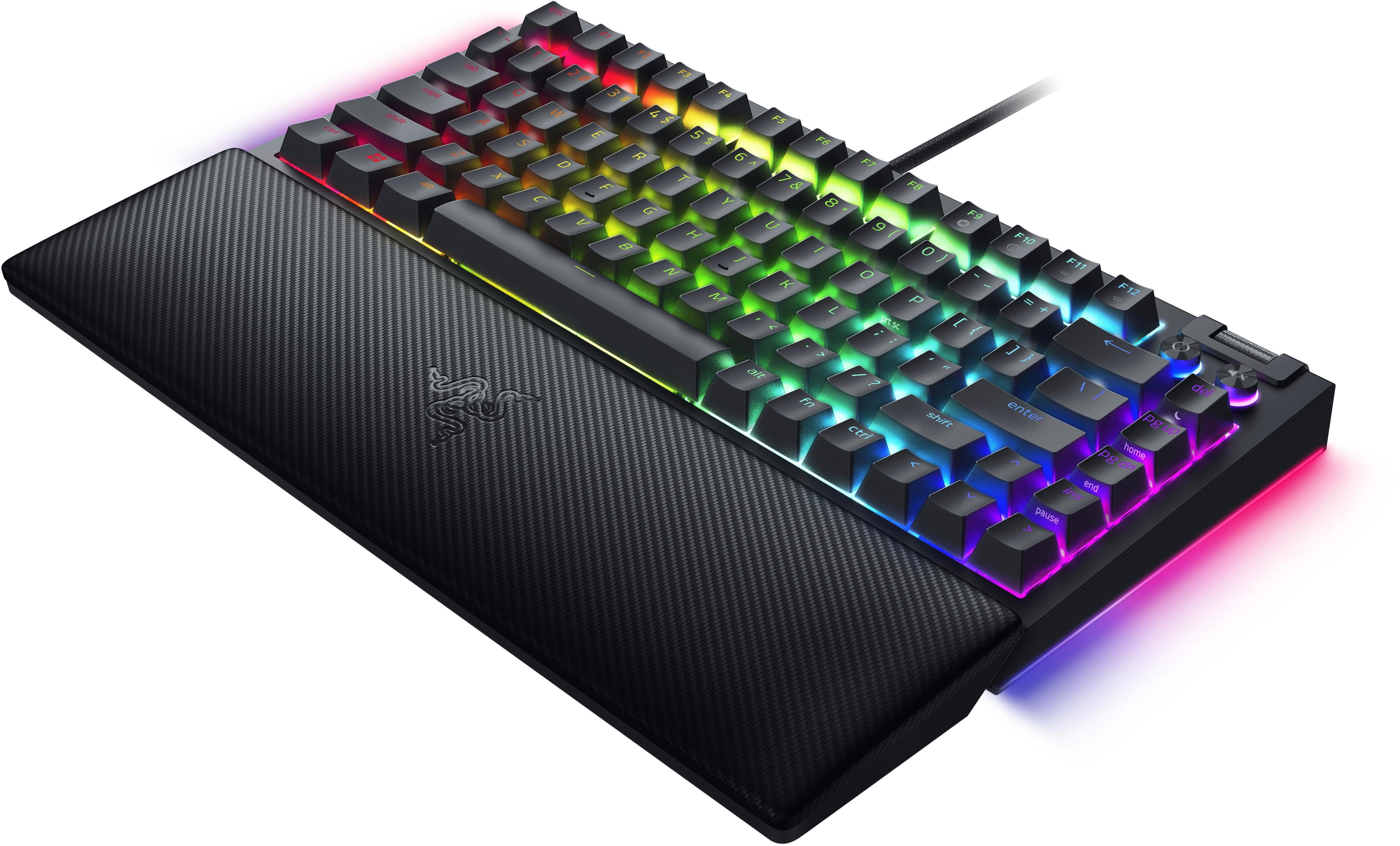 Razer - Teclado Razer BlackWidow V4 75% RGB Tactile Switch (US)