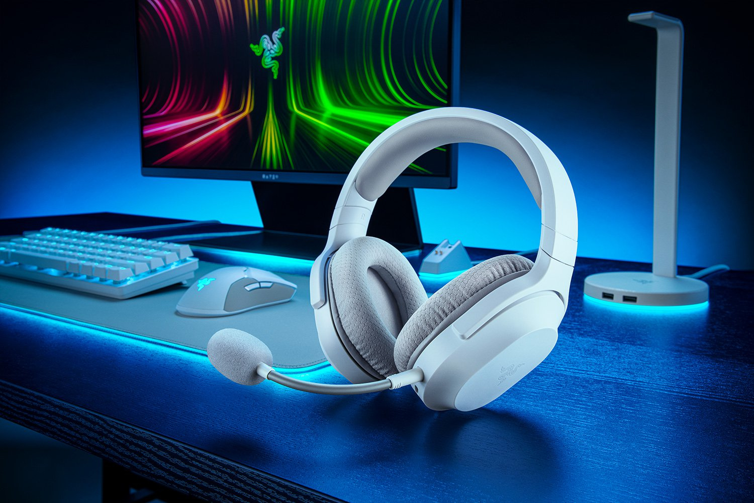 Razer - Auriculares Razer Barracuda X Wireless/Bluetooth Mercury