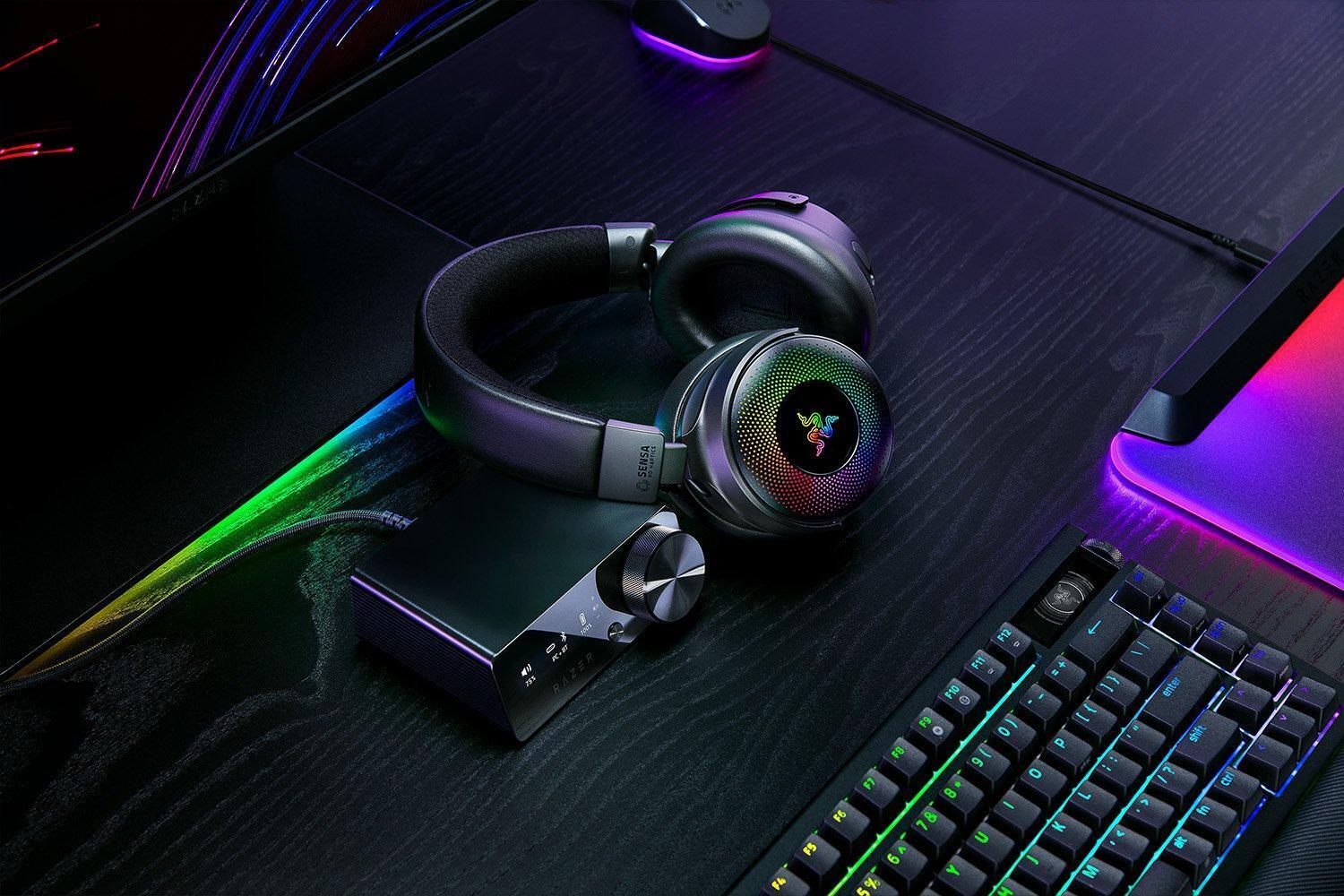 Razer - Headset Razer Kraken V4 Pro RGB Wireless/Bluetooth