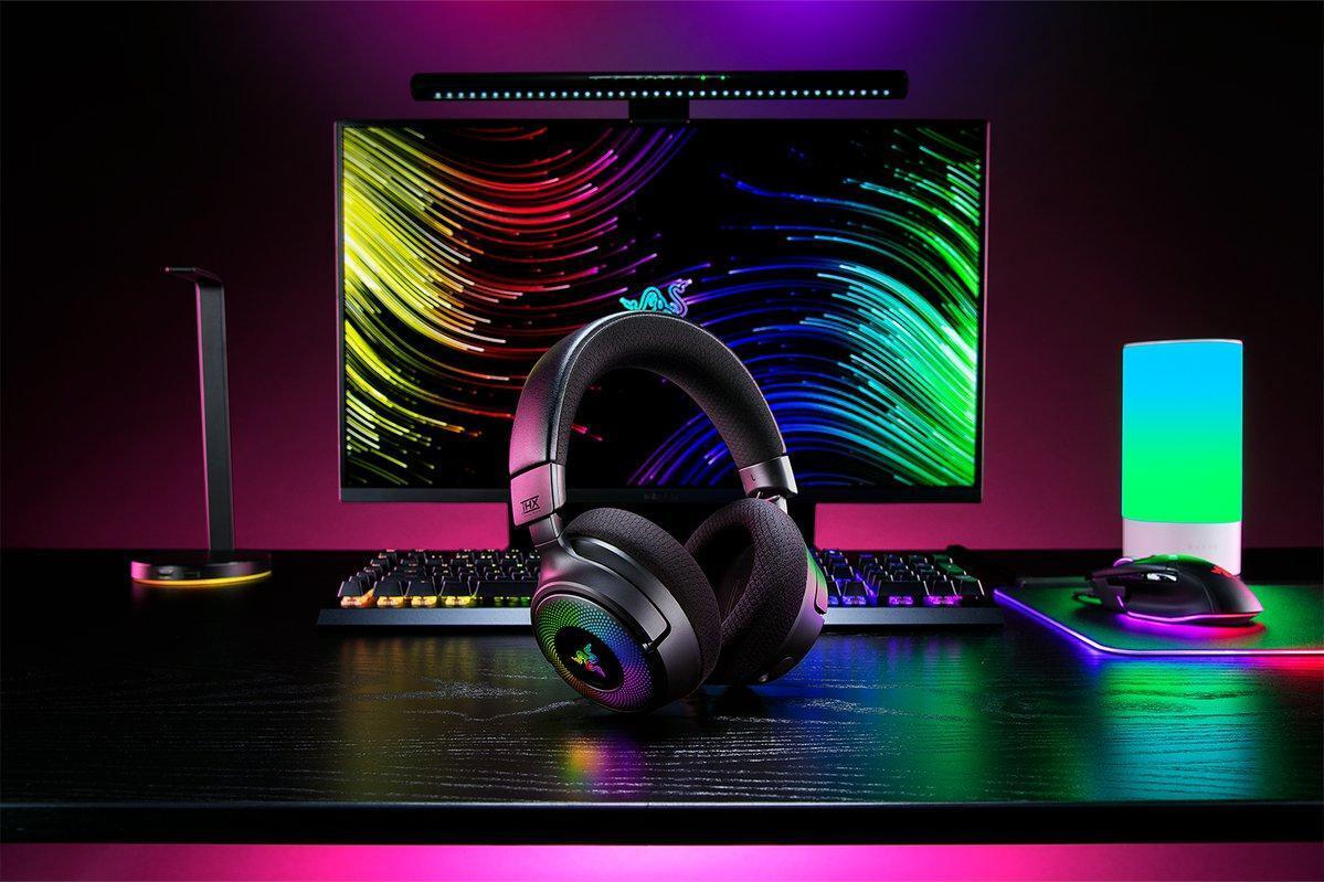 Razer - Headset Razer Kraken V4 THX Wireless