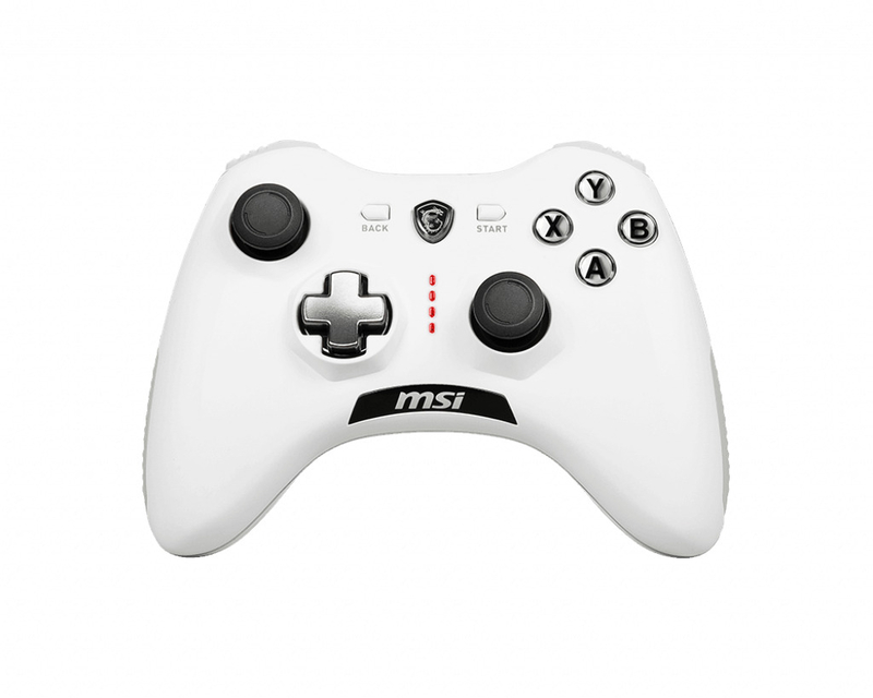 MSI - Gamepad MSI Force GC20 V2 Blanco PC / PS3 / Android