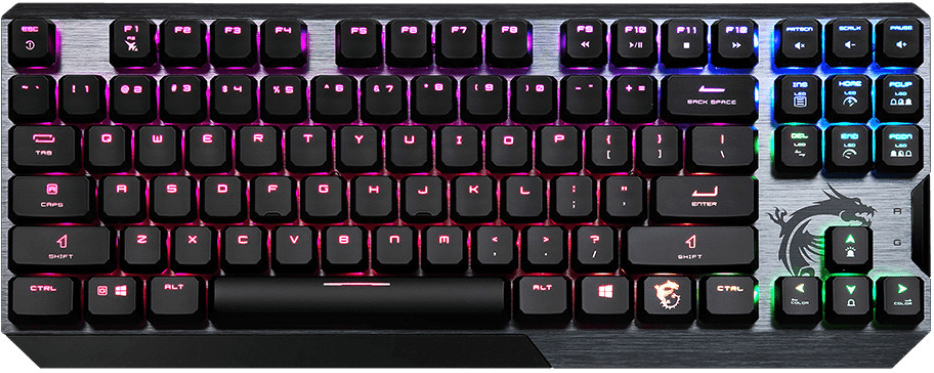 MSI - Teclado MSI Vigor GK50 Low Profile (PT)