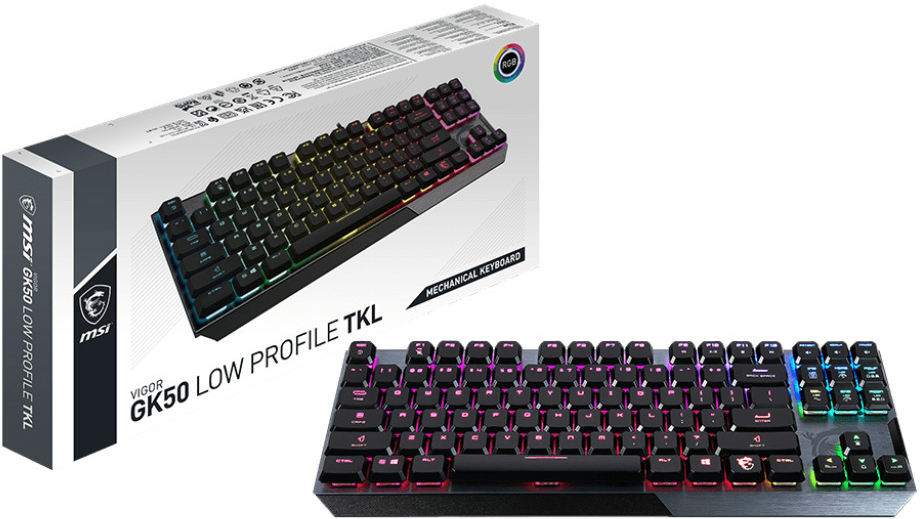 MSI - Teclado MSI Vigor GK50 Low Profile (PT)