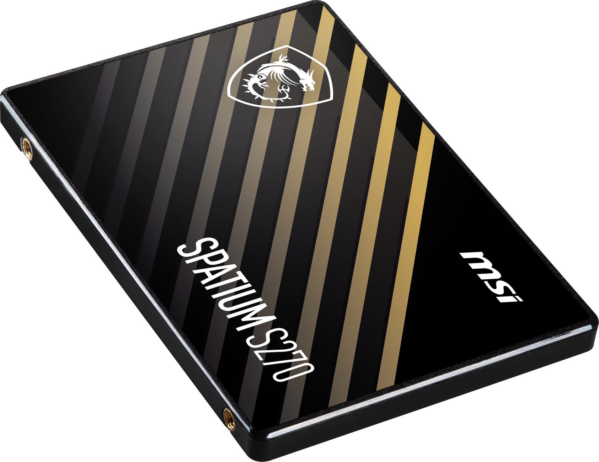 MSI - SSD MSI SPATIUM S270 480GB SATA IIII (500/450MB/s)