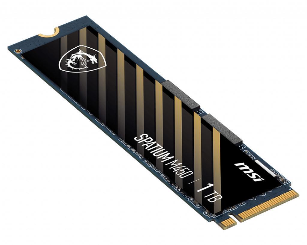 MSI - SSD MSI SPATIUM M450 1TB Gen4 M.2 NVMe V1 (3400/2400MB/s)