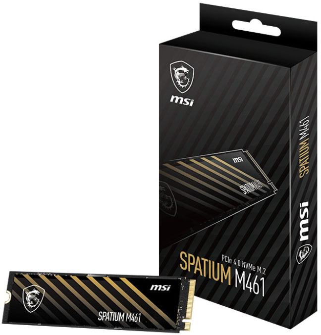 MSI - ** B Grade ** SSD MSI SPATIUM M461 1TB Gen4 M.2 NVMe