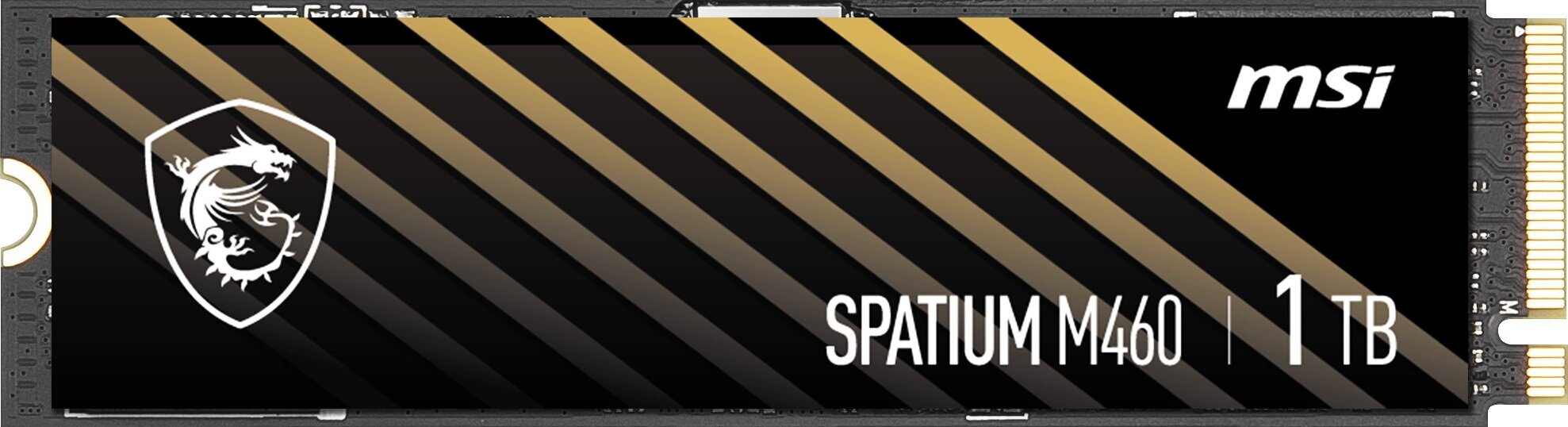 MSI - SSD MSI SPATIUM M460 1TB Gen4 M.2 NVMe (5000/4500MB/s)