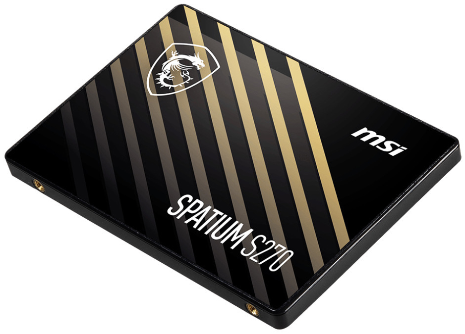 MSI - SSD MSI SPATIUM S270 960GB SATA IIII (500/450MB/s)