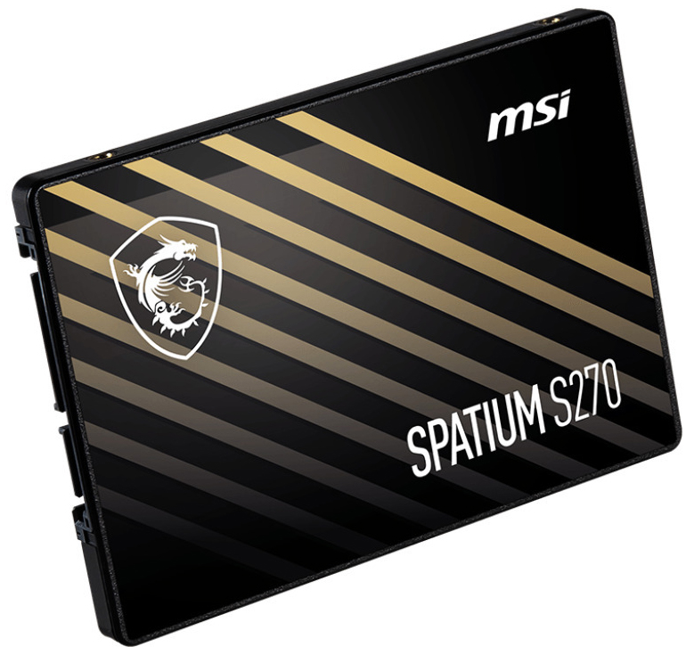 MSI - SSD MSI SPATIUM S270 960GB SATA IIII (500/450MB/s)