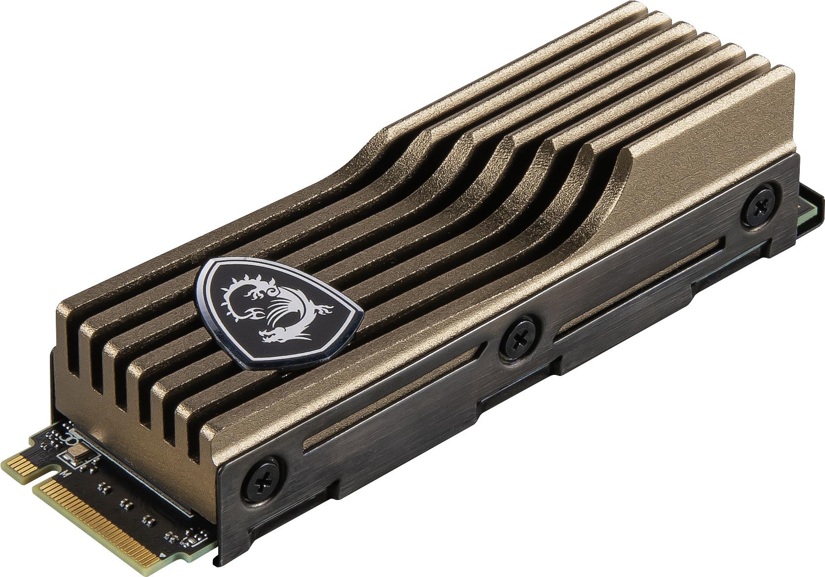 MSI - SSD MSI SPATIUM M570 Pro 2TB Gen5 M.2 NVMe (10000/10000MB/s)