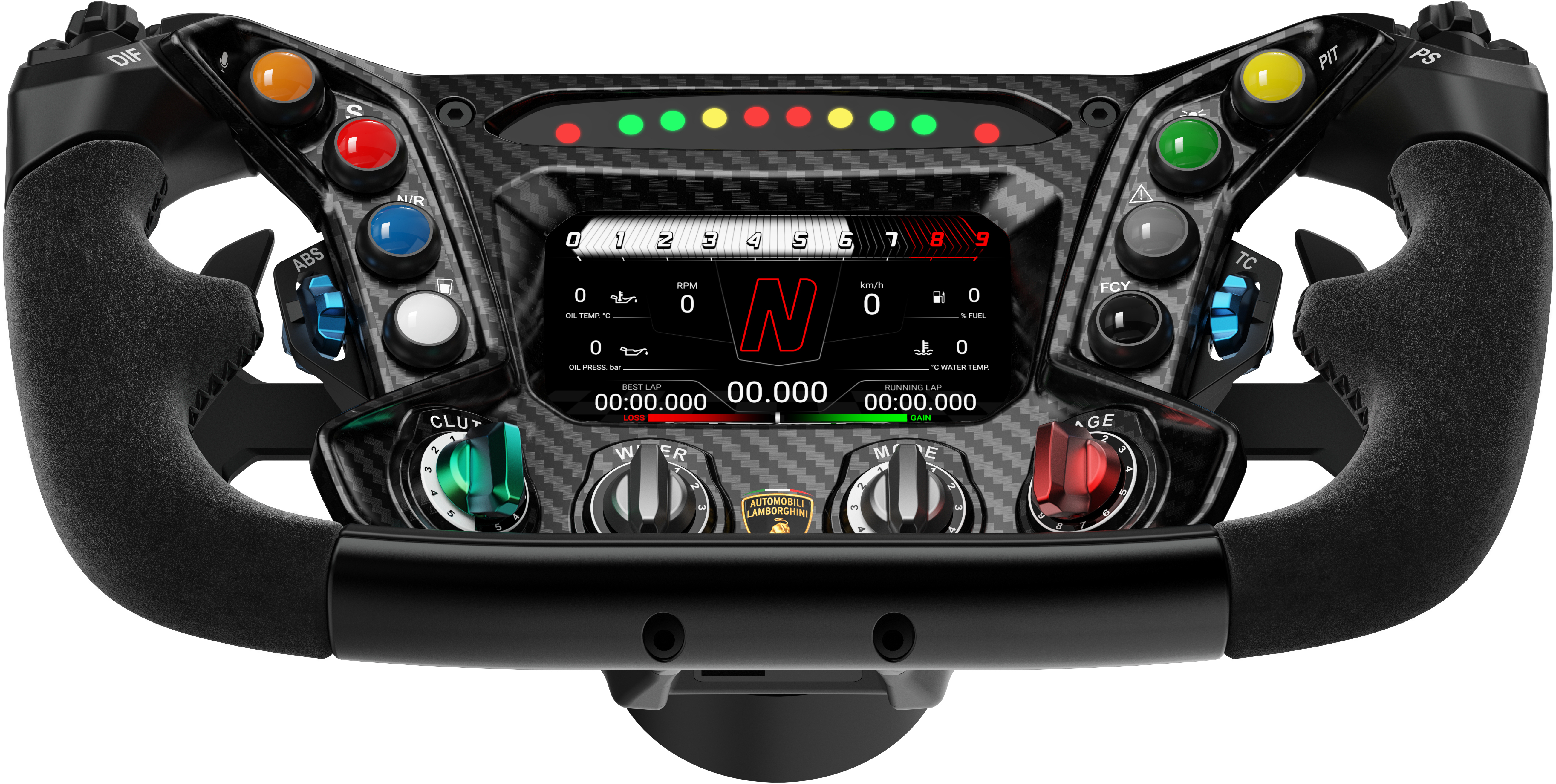 Moza Racing - Volante MOZA Racing X Automobili Lamborghini Squadra Corse Essenza SCV12 Sim Racing Steering Wheel