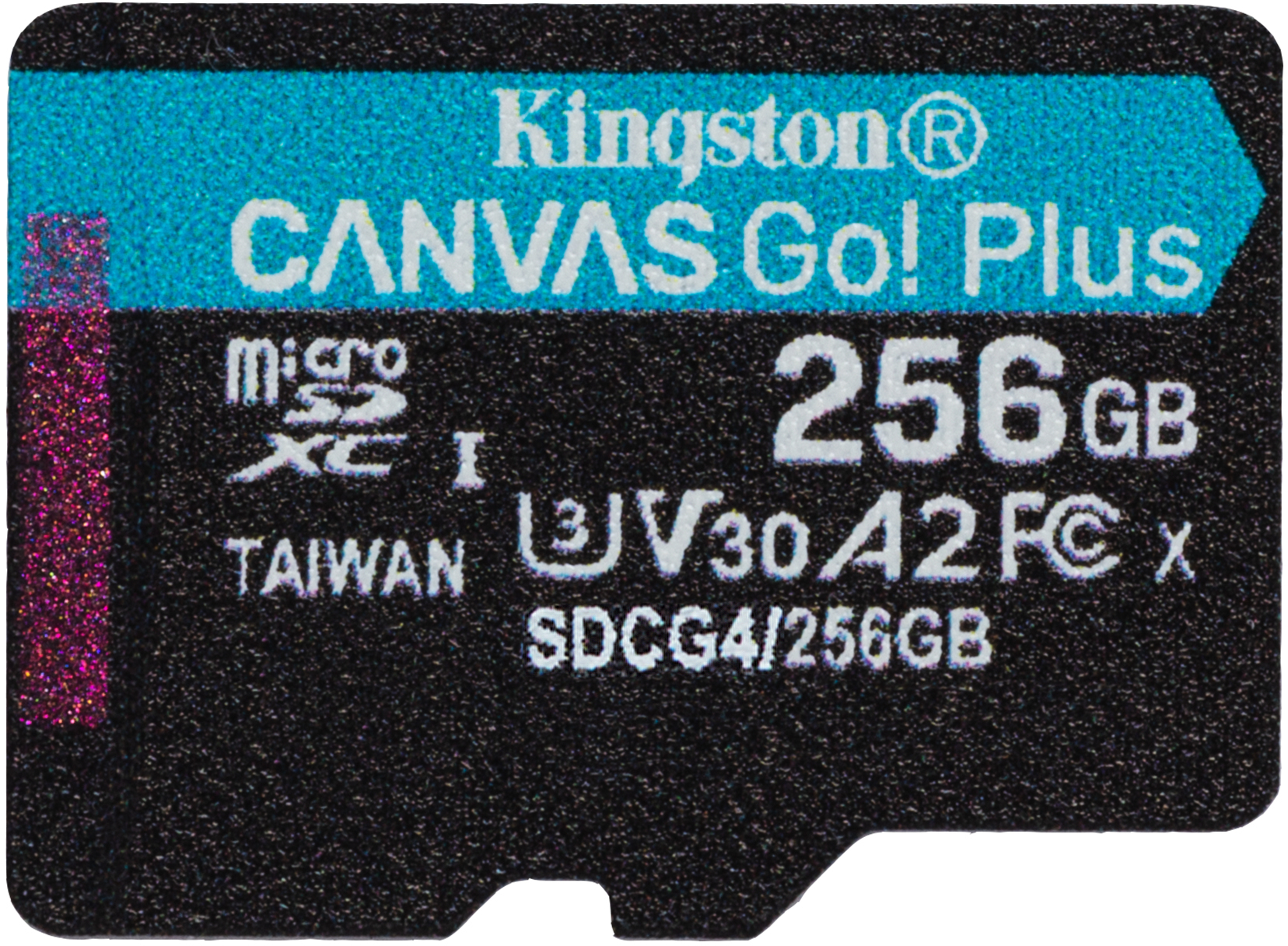Kingston - Tarjeta de Memoria Kingston Canvas Go! Plus Gen4 200MB/s MicroSDXC UHS-I U3 V30 A2 256GB