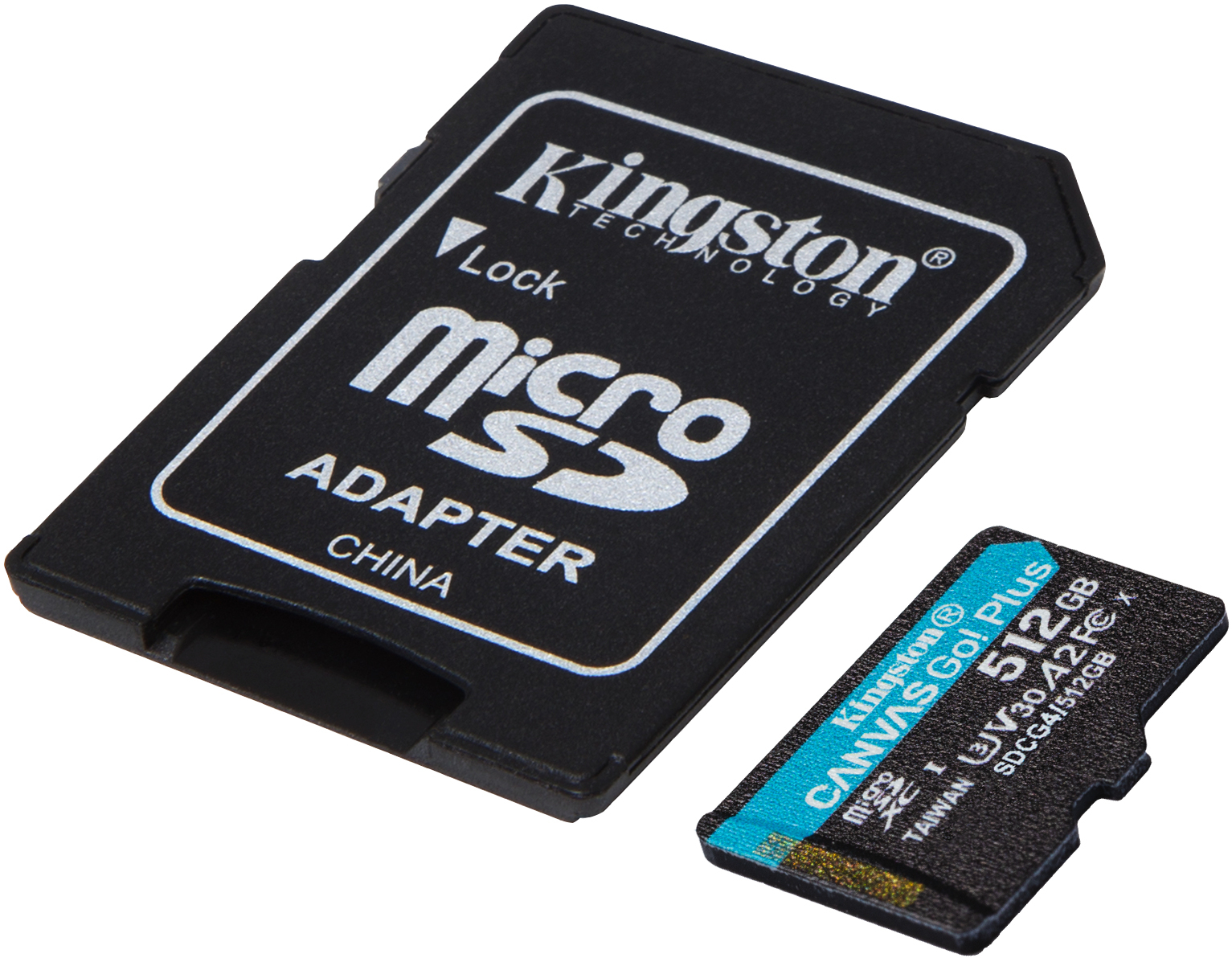 Kingston - Tarjeta de Memoria Kingston Canvas Go! Plus Gen4 200MB/s MicroSDXC UHS-I U3 V30 A2 512GB