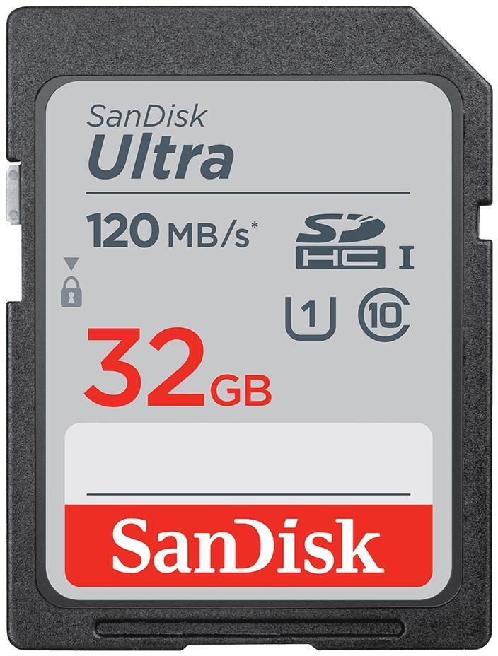 SanDisk - Tarjeta de Memoria SanDisk Ultra SHDC/SDXC UHS-I C10 U1 32GB