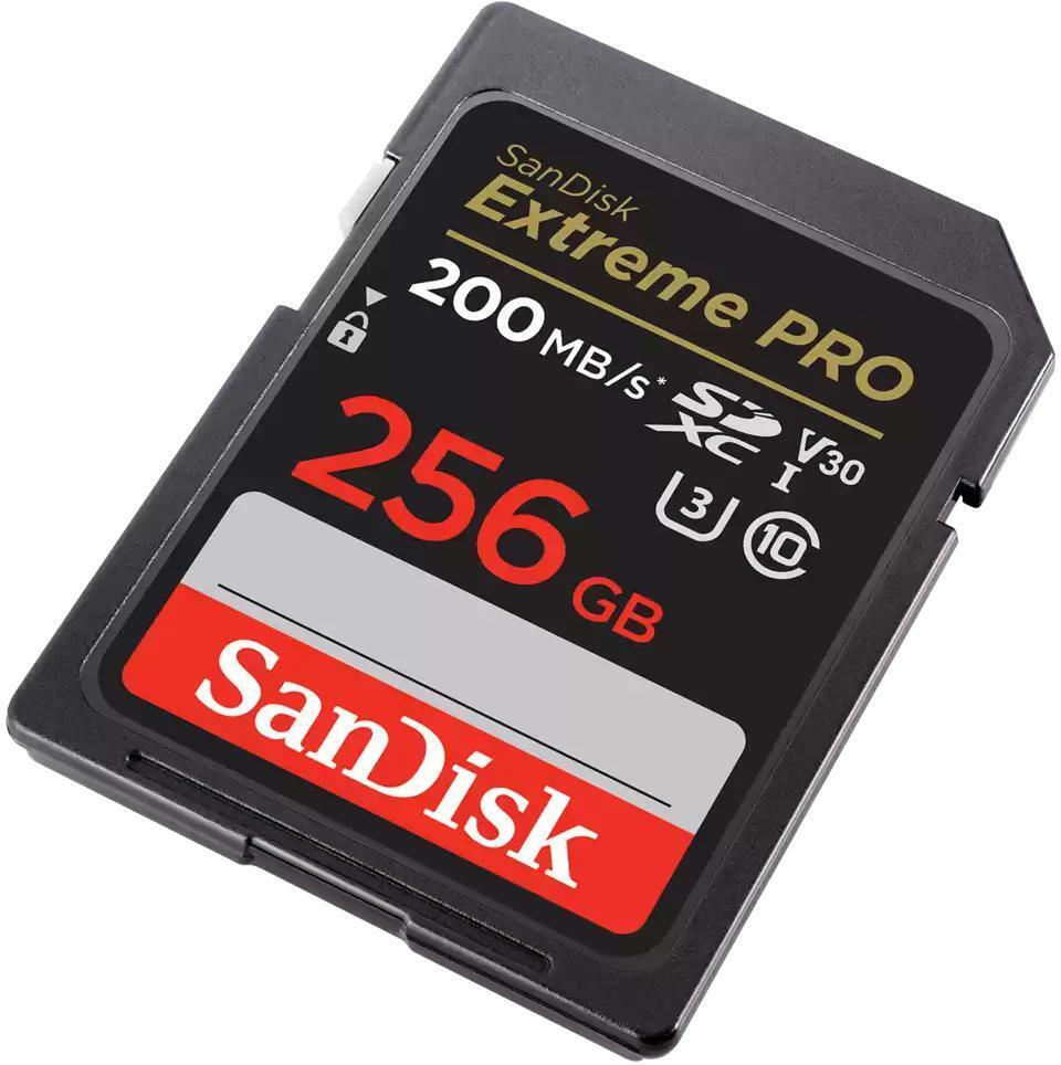 SanDisk - Tarjeta de Memoria SanDisk Extreme Pro SDXC UHS-I C10 U3 V30 256GB