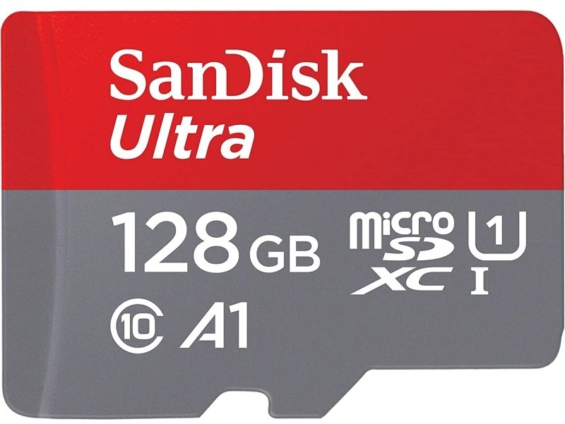 SanDisk - Tarjeta de Memoria SanDisk Ultra MicroSDXC C10 A1 UHS-I 128GB