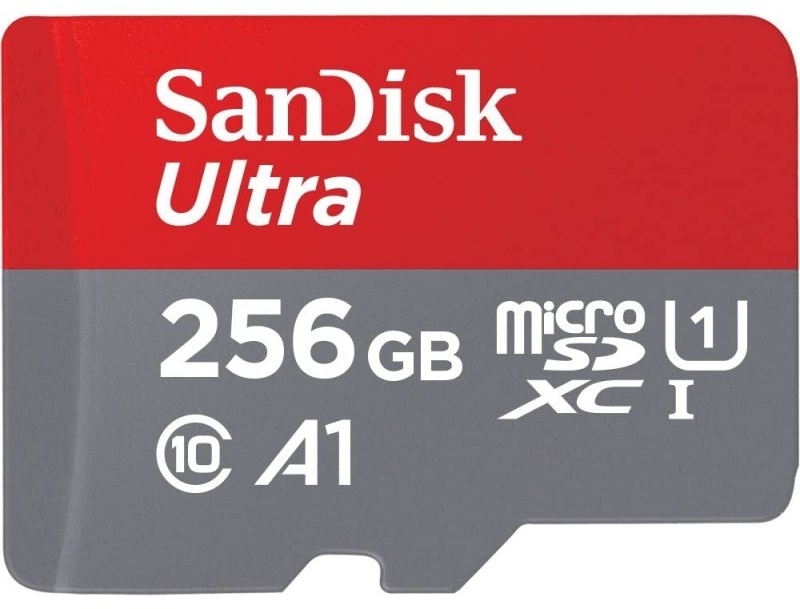 SanDisk - Tarjeta de Memoria SanDisk Ultra MicroSDXC C10 A1 UHS-I 256GB
