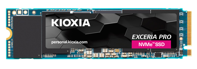Kioxia - SSD Kioxia Exceria Pro 2TB Gen4 M.2 NVMe (7300/6400MB/s)