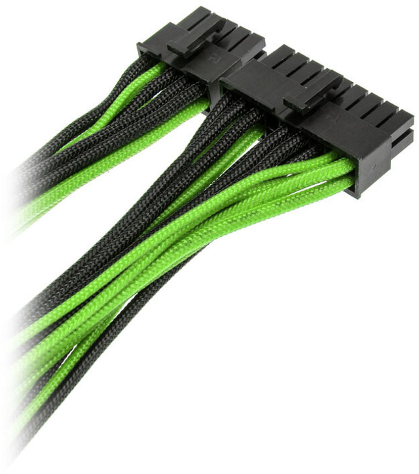 Super Flower - Kit de Cables Sleeved Super Flower Pro - Negro/Verde