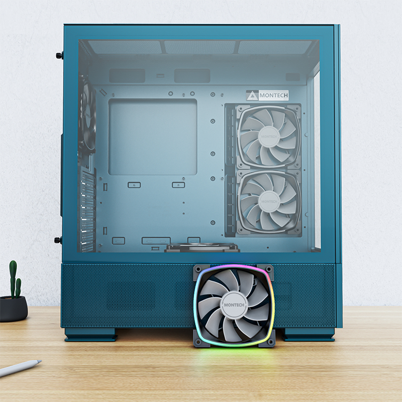 Montech - Caja ATX Montech SKY TWO - Azul