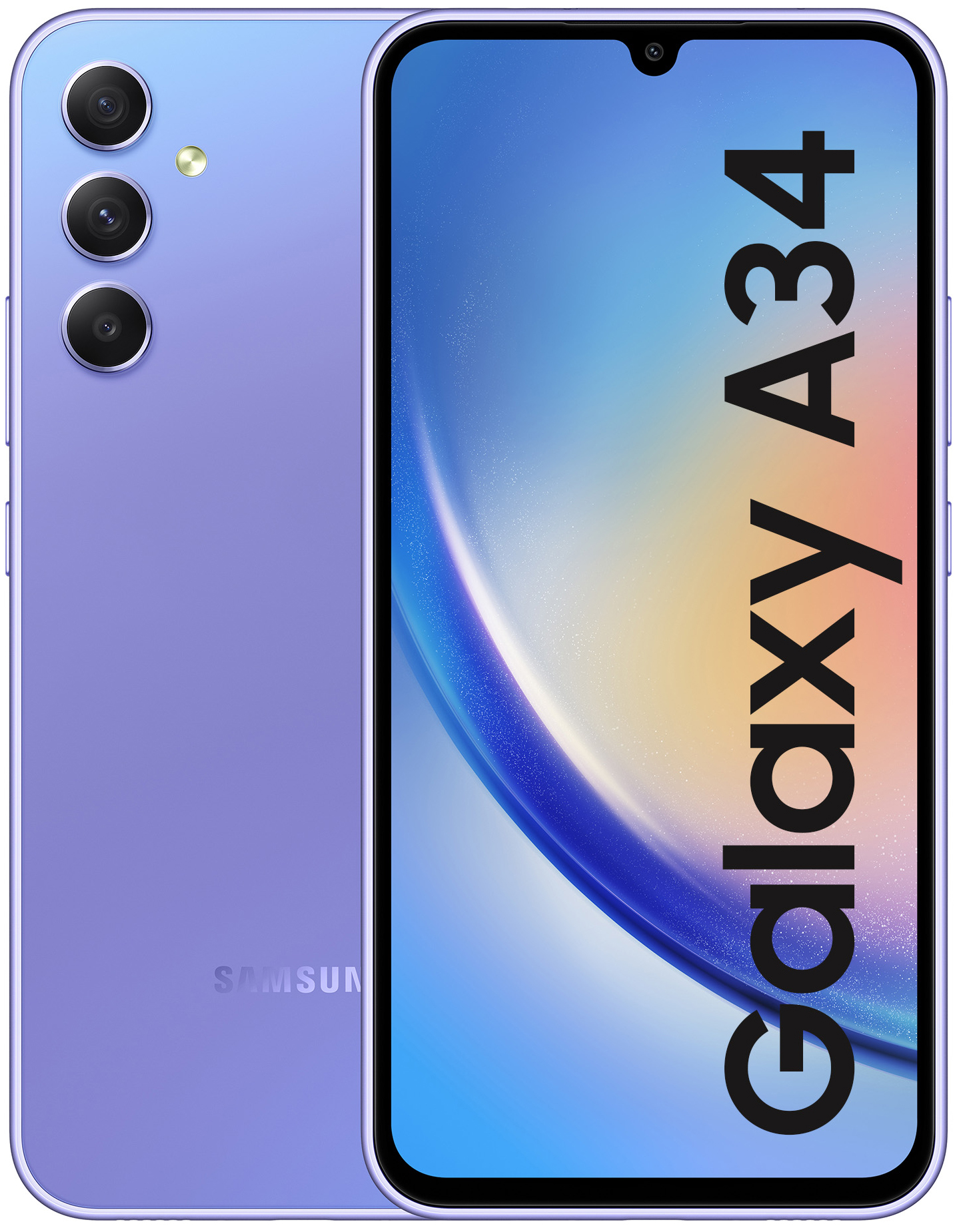 Samsung - Smartphone Samsung Galaxy A34 5G 6.6" (6 / 128GB) 120Hz Violeta