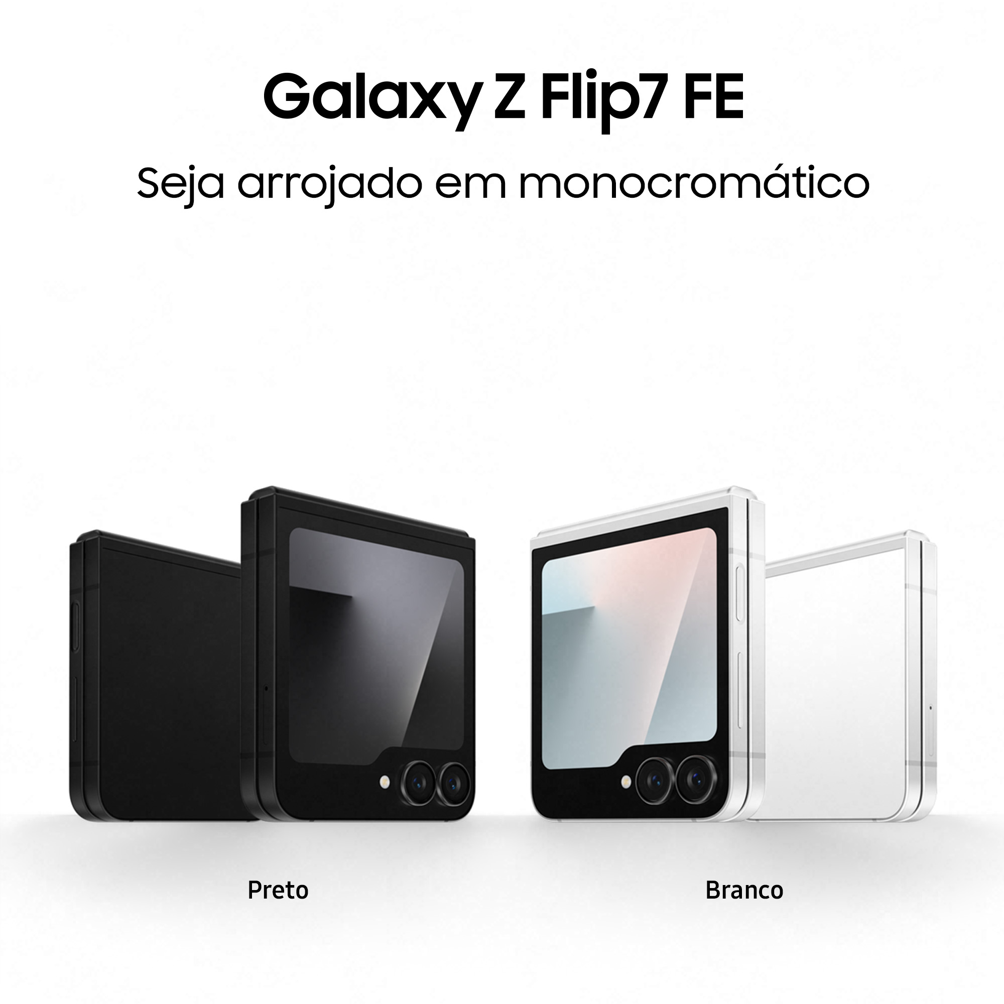 Samsung - Smartphone Samsung Galaxy Z Flip 7 FE 5G 6.7" (12 /256GB) 120Hz Negro