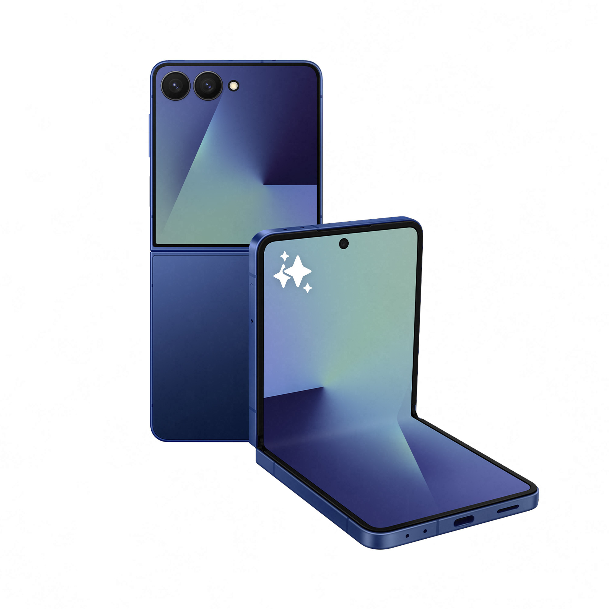Samsung - Smartphone Samsung Galaxy Z Flip 7 5G 6.9" (12 /512GB) 120Hz Azul Oscuro