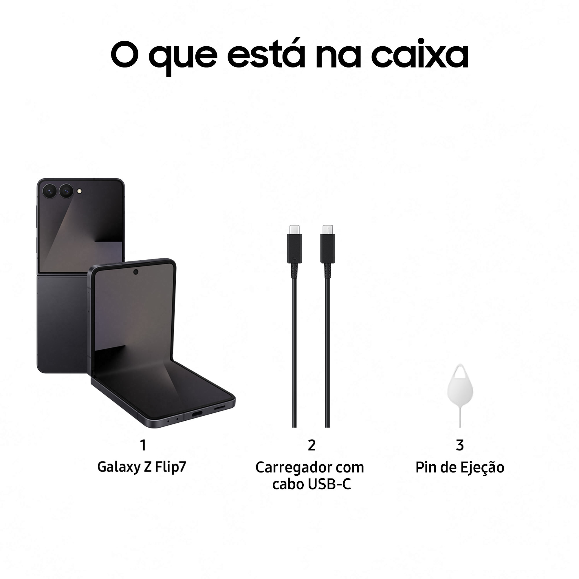 Samsung - Smartphone Samsung Galaxy Z Flip 7 5G 6.9" (12 /512GB) 120Hz Noche Negra