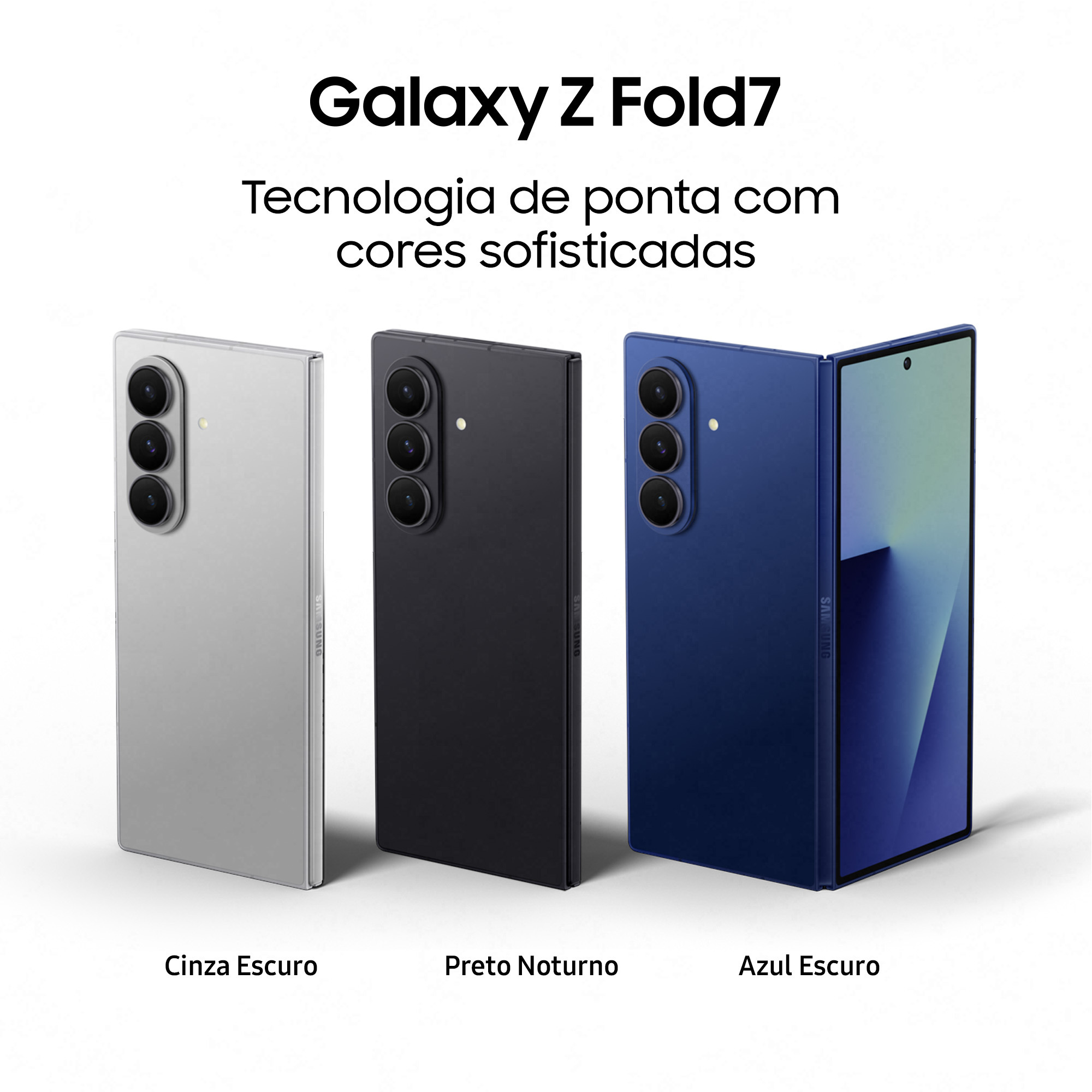 Samsung - Smartphone Samsung Galaxy Z Fold 7 5G 8.0" (12 / 1TB) 120Hz Noche Negra