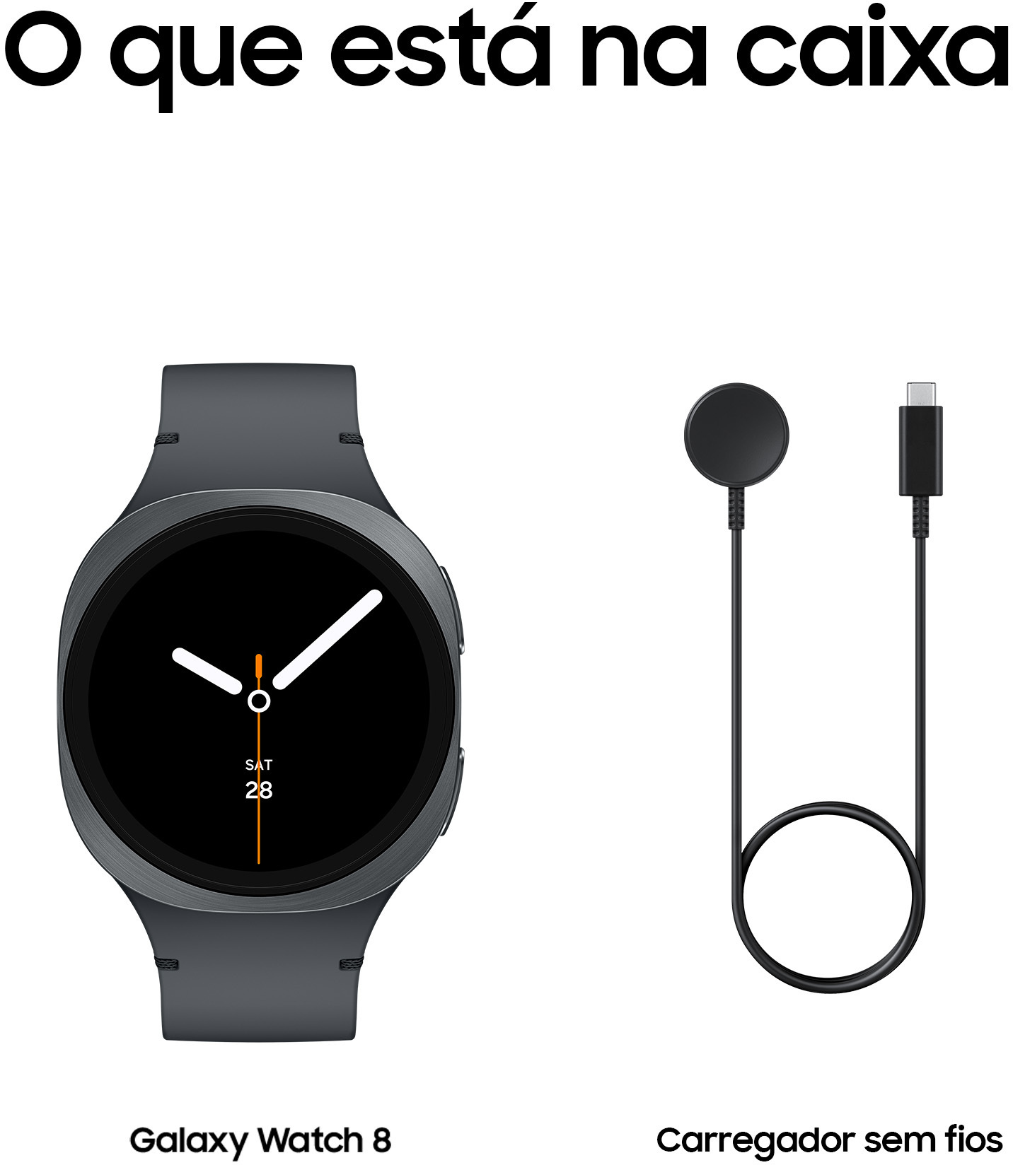 Samsung - Reloj Smartwatch Samsung Galaxy Watch 8 40mm BT Grafite